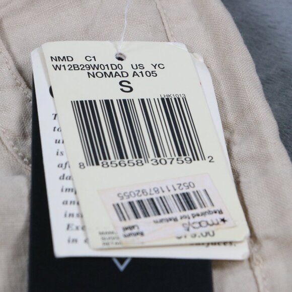 Guess Linen Blend Jogger Pants Women S Beige Casual Elastic Waist NWT Read - Picture 14 of 15